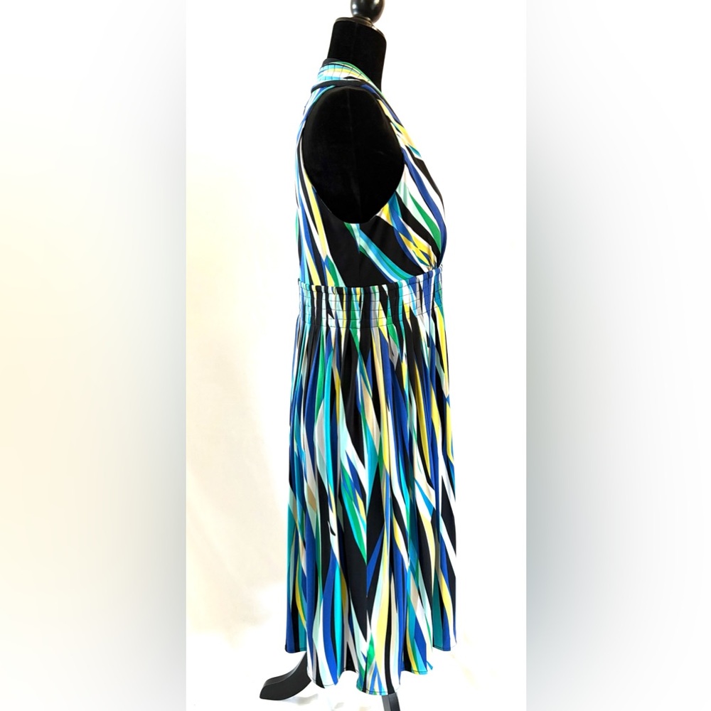 Calvin Klein halter and empire-waist midi - Picture 3 of 9